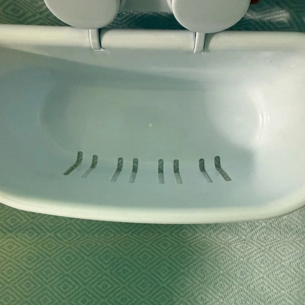 Magic White Shower Basket